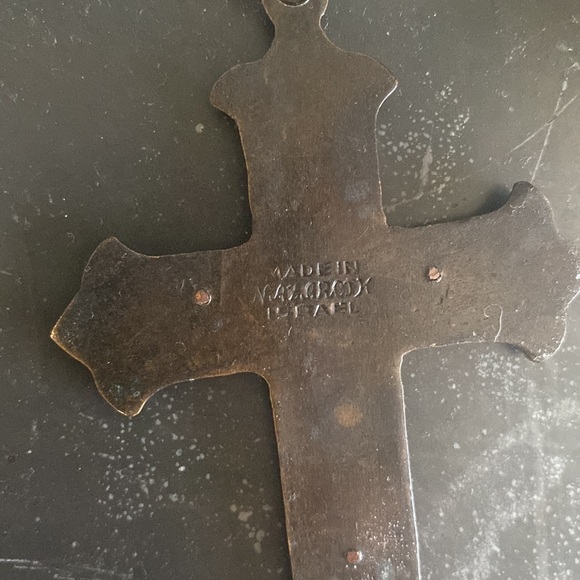 Vintage Brass Crucifix - Picture 2 of 4